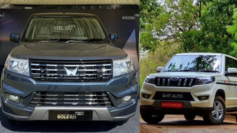 Mahindra Bolero Neo: Comparing new facelifted vs Old outgoing model