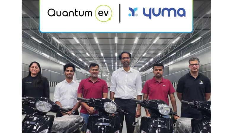 Yuma Energy Partners with Quantum Energy for Battery Swapping on Quantum Bziness | Autocar Professional