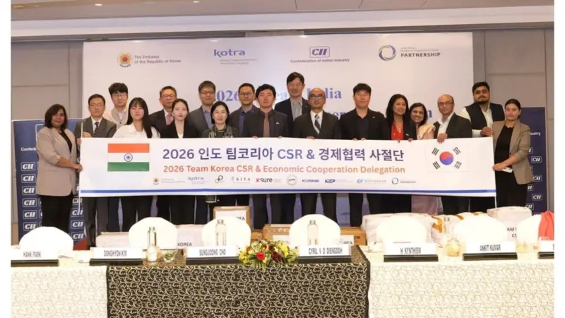 Korea and Meghalaya take first step towards economic partnership at Joint CSR-Economic Cooperation Forum
