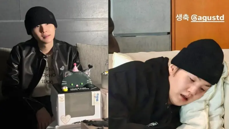 SUGA turns 33: BTS' RM and J-Hope share unseen moments including big celebration at HYBE, watch