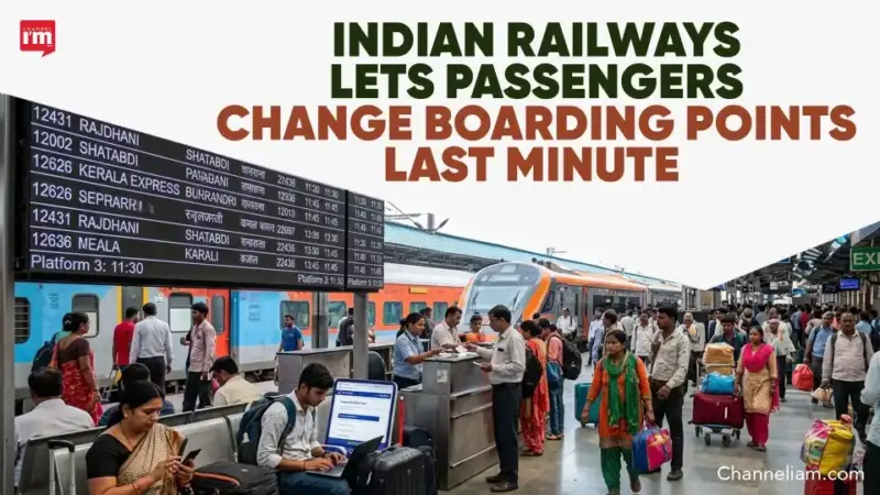 Passengers Can Change Train Boarding Points