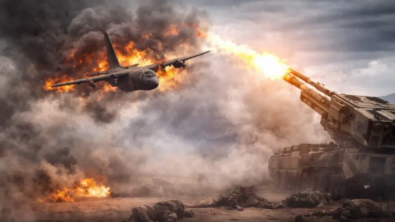 Iran Claims C-130 Shot Down, 5 Dead Amid High-Risk US Rescue Operation