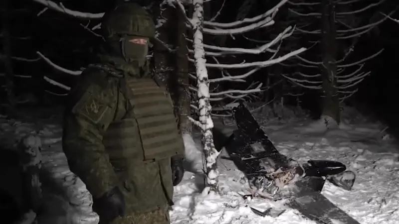 Russia releases video footage of alleged drone attack on Putin's house