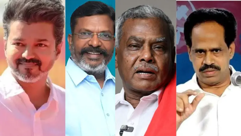 விசிக - கம்யூனிஸ்ட் கட்சிகளுக்கு தவெக கடிதம்.. என்ன நிலைபாட்டில் உள்ளது இடதுசாரிகள்!