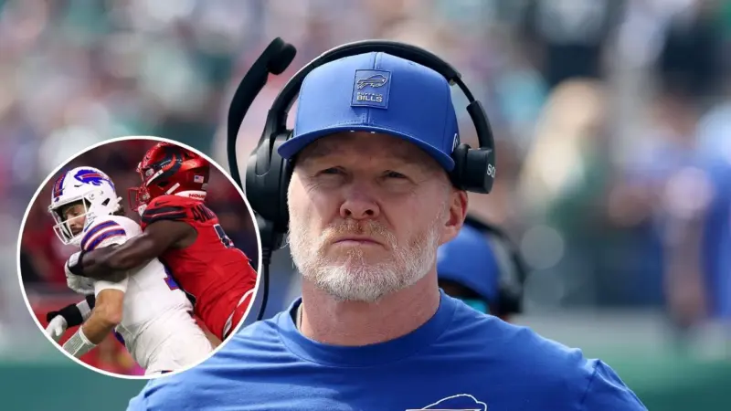 Sean McDermott Admits Bills' Offense Can't Win with Josh Allen Getting Sacked So Much