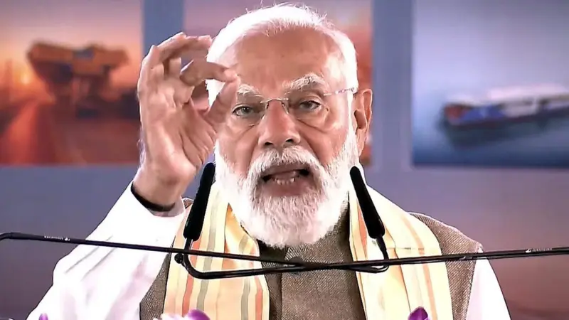 At 'industry's graveyard' in Bengal, Modi skips investment pledge, harps on BJP's 'good governance' vs TMC's 'Maha Jungle Raj' narrative