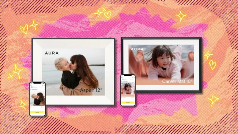 Aura digital picture frames are up to $30 off at Amazon ahead of Mothers Day