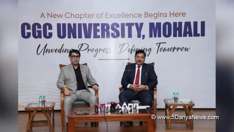 CGC University Mohali Unveils Future-Ready Academic Framework, Announces ₹50 Crore 'CGC UET' Scholarship Scheme