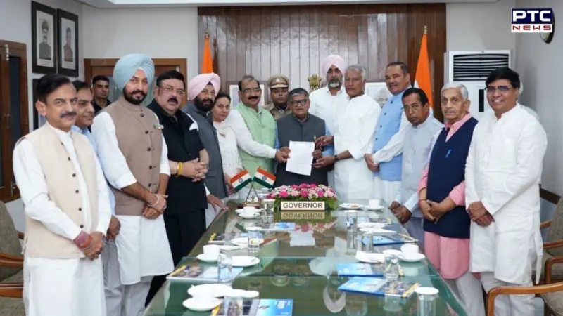 Punjab BJP writes to Guv Kataria, seeks CM Mann's removal over alleged drunk appearance in Assembly