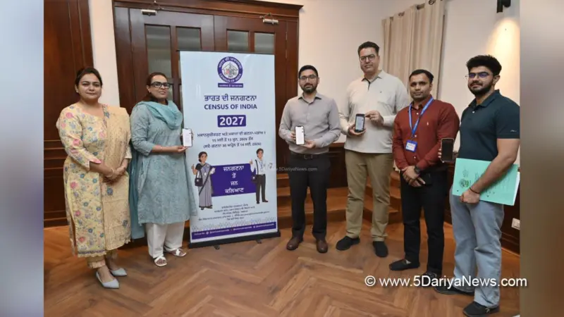 जनगणना-2027 : वरजीत वालिया ने ज़िले में स्व-गणना की शुरूआत करवाई