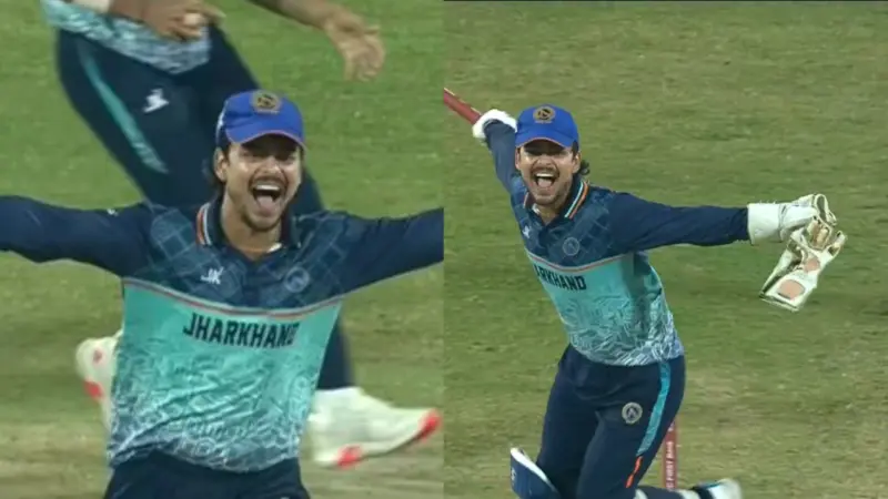 Watch: Ishan Kishan's special dance after winning SMAT 2025/26 for Jharkhand goes viral