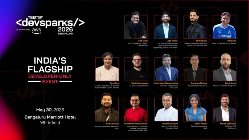 Meet the speakers headlining DevSparks Bengaluru 2026, India's premier developer summit