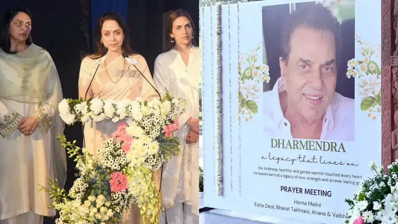 Dharmendra's legacy honoured at Delhi prayer meet