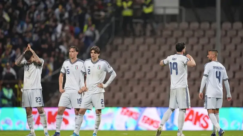 Italy to miss out on third FIFA World Cup in a row after crushing defeat