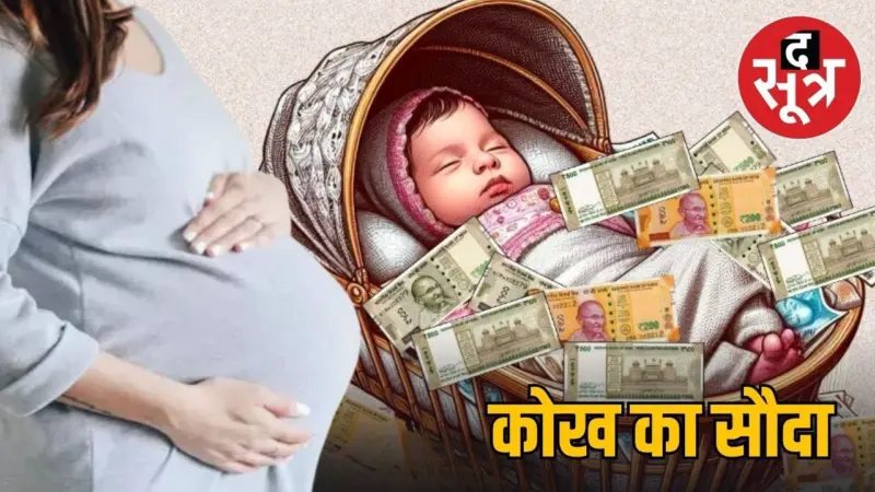 गैरकानूनी सरोगेसी का काला खेल, 15 लाख में बिक रही कोख, खूबसूरत लड़कियों की ज्यादा कीमत