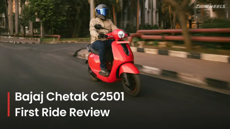 Bajaj Chetak C2501 First Ride Review: Cute-ly Competent