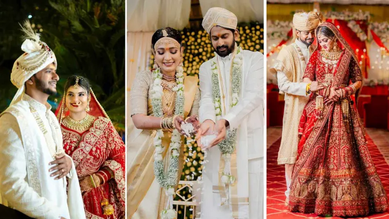 ரிசப்ஷனில் கெத்து காட்டலாம்! மணமகள்களை மயக்கும் டாப் 5 லேட்டஸ்ட் சேலை வகைகள்!