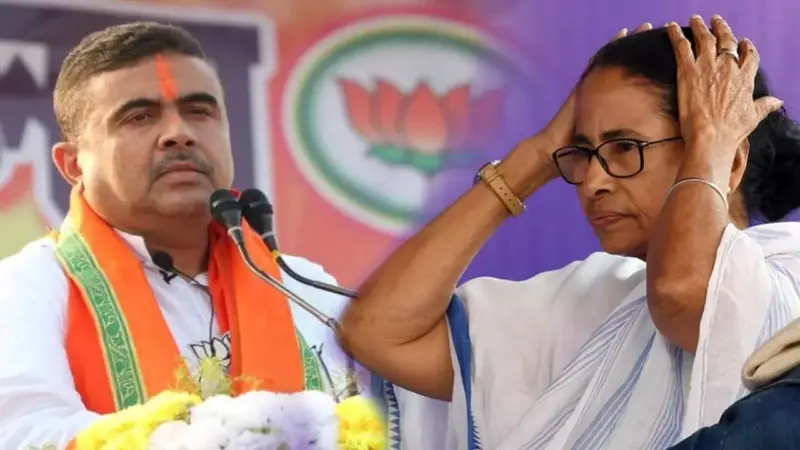 బెంగాల్లో బీజేపీ సంచలనం.. మమతకు భారీ షాక్
