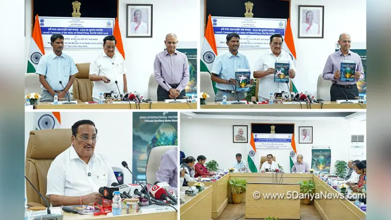 C. R. Patil Launches 9th IIWW, India's Flagship Global Water Event
