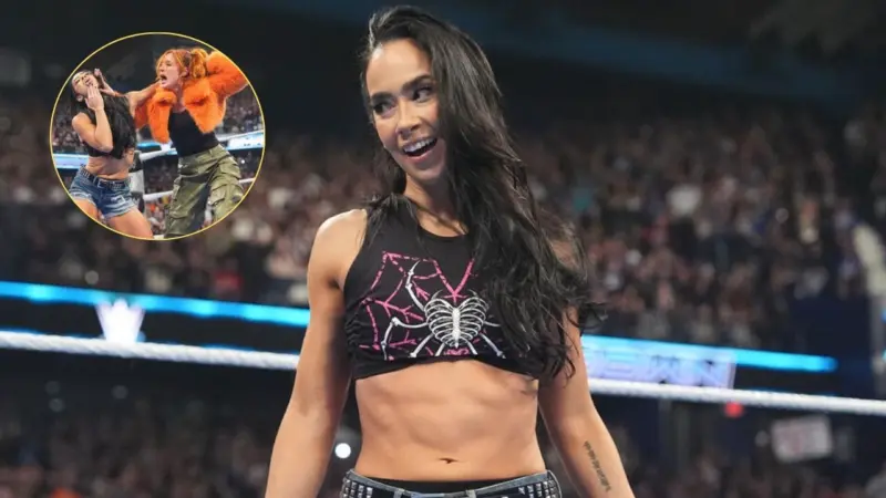 AJ Lee Makes Her Shocking WWE Return to Avenge CM Punk's Embarrassment by Beating up Becky Lynch on SmackDown