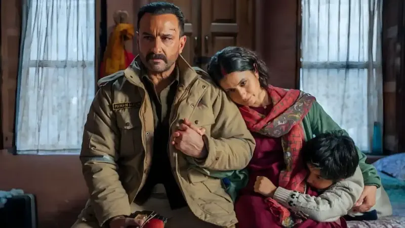 After Sacred Games, Saif Ali Khan returns in uniform for Kartavya; first look unveiled