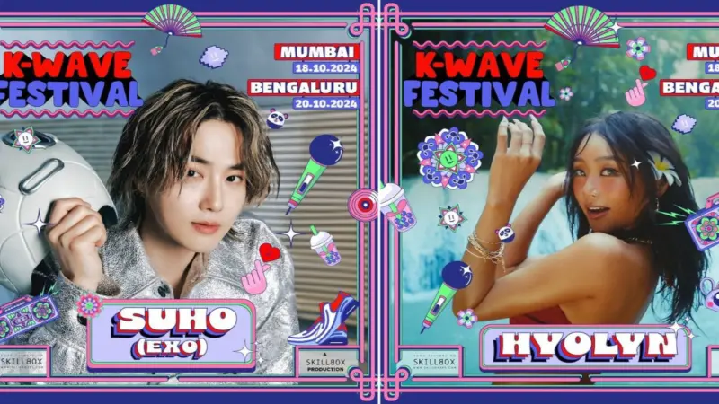 EXO's Suho, Hyolyn visit India: When and where to attend artists' debut performances at K-Wave Festival in Mumbai, Bengaluru