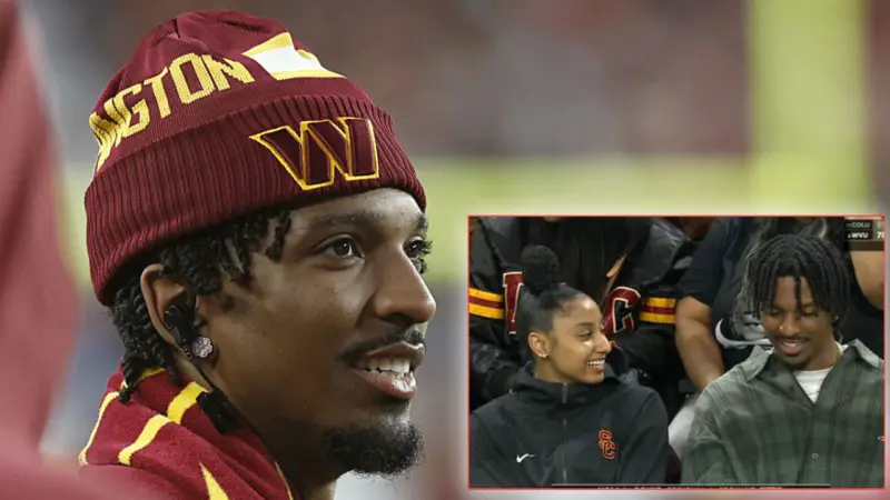 Jayden Daniels' recent appearance with JuJu Watkins at NCAA Women's tournament sparks dating rumors