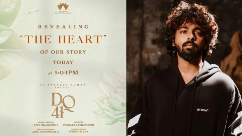 துல்கர் சல்மானின் 41-வது படத்திற்கு இசையமைக்கும் ஜி.வி. பிரகாஷ் குமார்