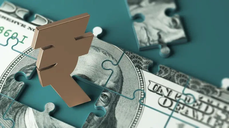 Rupee falls 2 paise to close at fresh record low of 95.25 against US