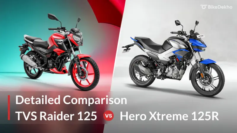 TVS Raider vs Hero Xtreme 125R: You Can't Go Wrong!