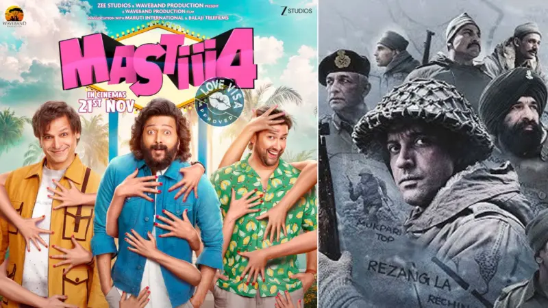 मस्ती 4 देख सिर पीट रहे दर्शक फिर भी बॉक्स ऑफिस पर ताबड़तोड़ कमाई, 120 बहादुर को छोड़ा पीछे