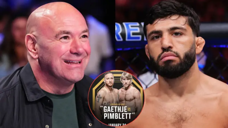 "UFC Turns WWE" - Dana White Snubbing Arman Tsarukyan for Paddy Pimblett vs. Justin Gaethje Upsets MMA Fans