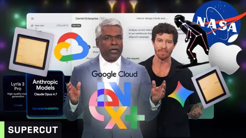 Everything announced at Google Cloud Next in under 15 minutes