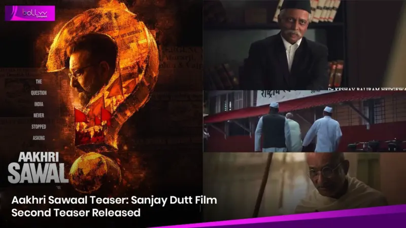 Aakhri Sawaal Teaser: Sanjay Dutt Film Second Teaser Released