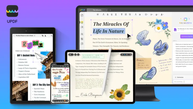 UPDF - A Powerful AI PDF Editor for Individual & Enterprise Users