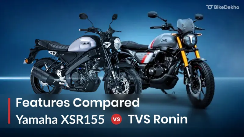 Yamaha XSR155 vs TVS Ronin: Which One Offers Better Features?