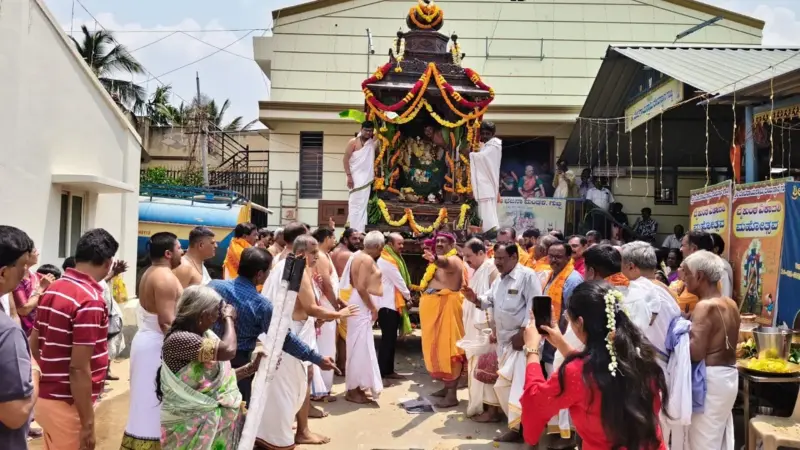 Gubbi News: ವಿಜೃಂಭಣೆಯಿಂದ ಜರುಗಿದ ಶ್ರೀ ಬೇಟೆರಾಯಸ್ವಾಮಿ ಬ್ರಹ್ಮರಥೋತ್ಸವ