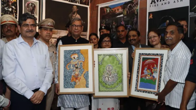 हरियाणा की दादा लख्मीचंद यूनिवर्सिटी में लगी प्रदर्शनी, आप कब देख पाएंगे?