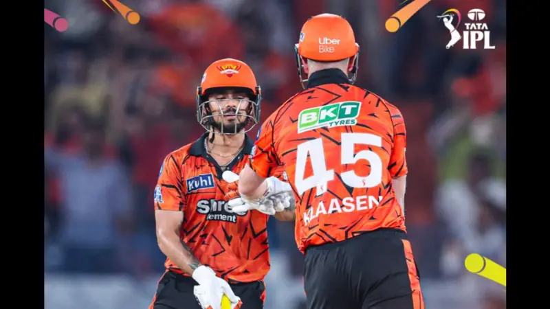 IPL 2026: हैदराबाद की धमाकेदार जीत, पंजाब को लगातार तीसरी हार, क्लासन-ईशान की फिफ्टी से टॉप पर SRH