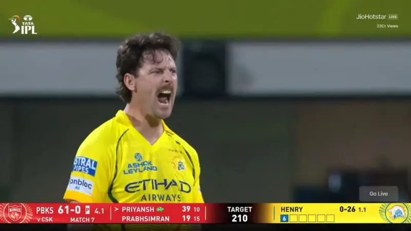 Matt Henry to be released from CSK in the middle of IPL 2026, demands Ex-BCCI selector