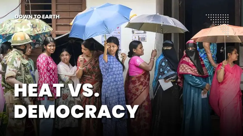 How extreme weather is affecting elections in India and the world