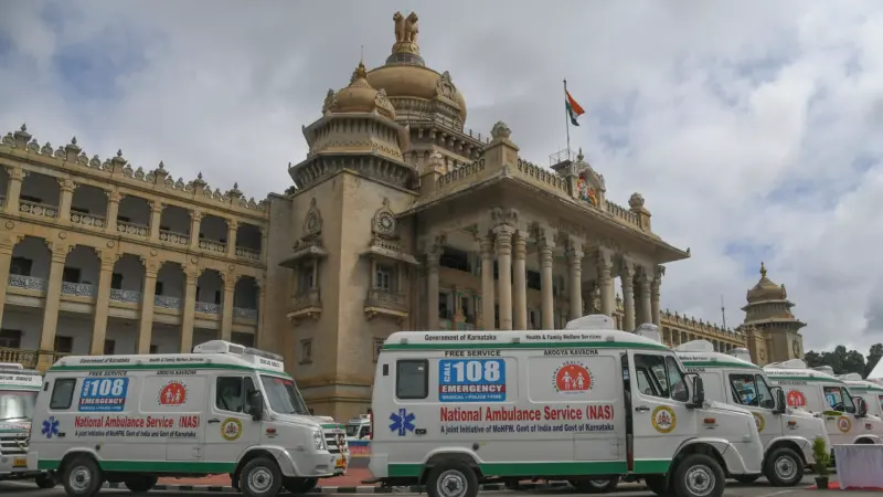 Bengaluru: Ambulance drivers, medical technicians haven't been paid for seven months