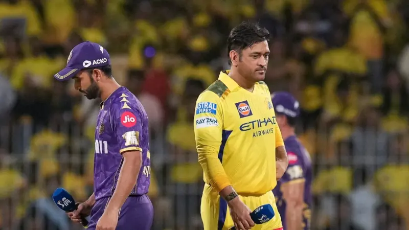IPL 2025: CSK Upsets KKR as Playoff Dreams Fade