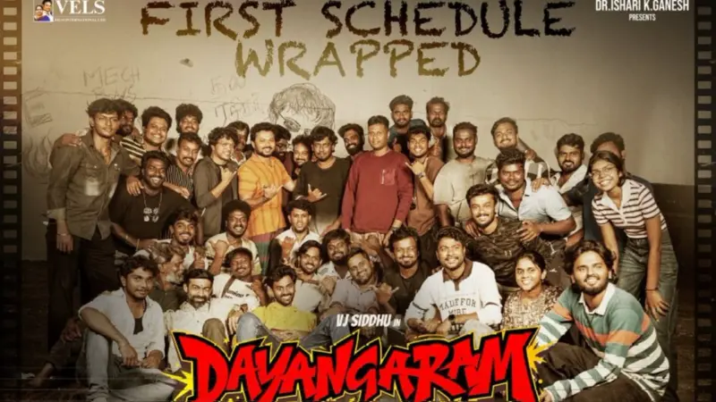 முதற்கட்ட படப்பிடிப்பை முடித்த விஜே சித்துவின் டயங்கரம் படக்குழு - வைரலாகும் பதிவு!