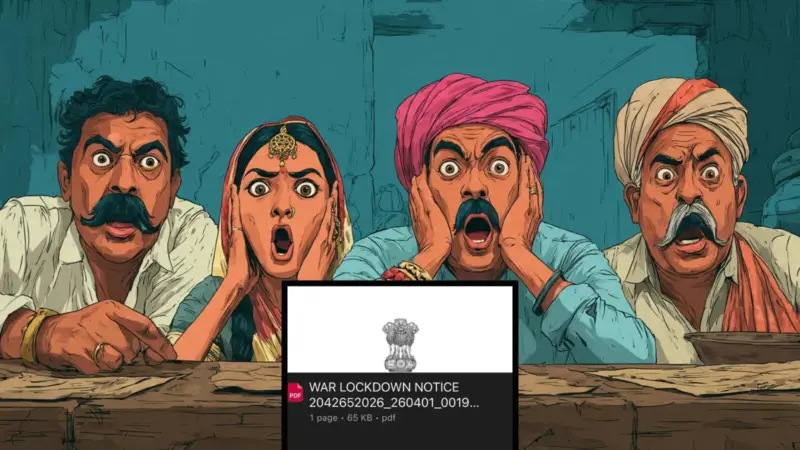 War Lockdown Notice In India: Viral PDF Shocks Citizens - Here's What You Need To Know