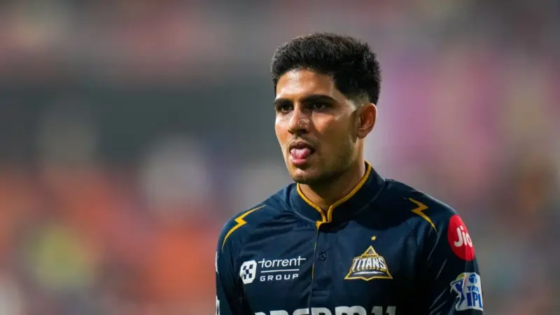 Why Shubman Gill is not playing today's match against Rajasthan Royals in IPL 2026?