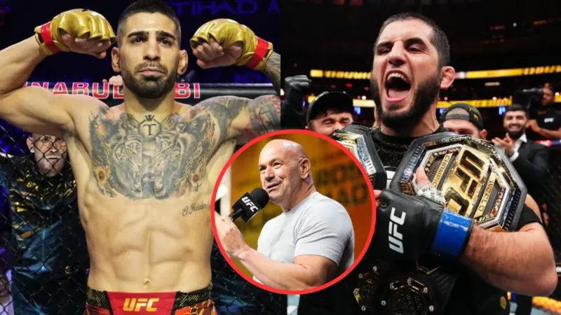Dana White Clears Air Around Wild Islam Makhachev 'Ducking' Ilia Topuria for UFC White House Event