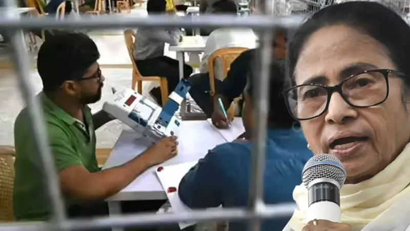 বিজেপি কম ব্যবধানে এগোলেই পুনর্গণনার দাবি! গণনাকেন্দ্রের অদূরে হোটেল ভাড়া করে রাত কাটাতে হবে প্রার্থীদের: মমতা