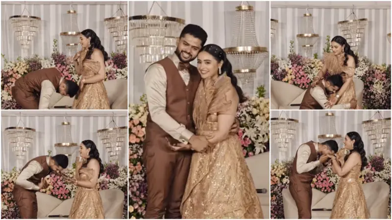 ಸಂಜನಾ ಬುರ್ಲಿ ಕಾಲು ಮುಟ್ಟಿ ನಮಸ್ಕರಿಸಿದ ಪತಿ ಸಮರ್ಥ: Male Ego ಇಲ್ಲದ ಅಪರೂಪದ ವ್ಯಕ್ತಿ ಎಂದ ನಟಿ