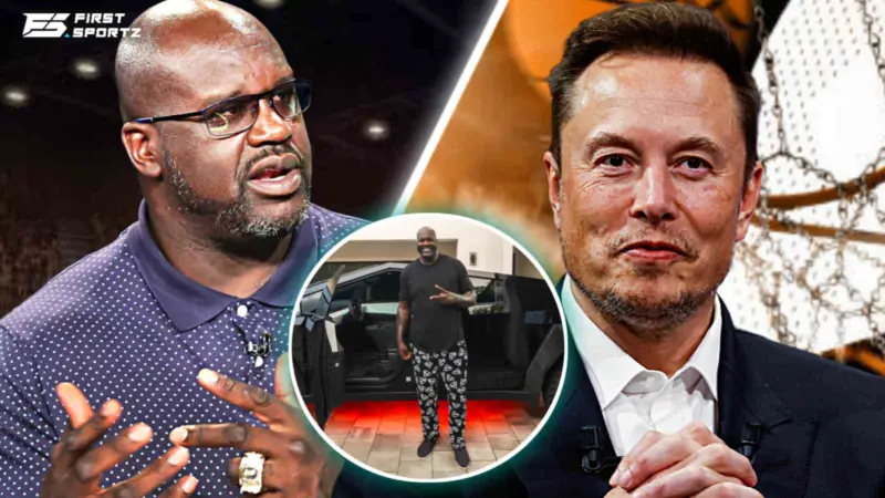 Elon Musk reacts to $500 million man Shaquille O'Neal acquiring rare Tesla Cybertruck